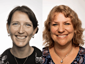 Anja og Astrid Billede til Sommerkursus